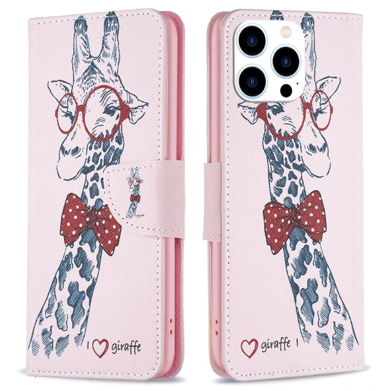 Pouzdro pro iPhone 15 Pro Žirafa