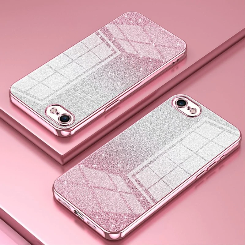 Kryt na iPhone 7 / 8 / SE ( 2020 / 2022 ) Glitter růžový