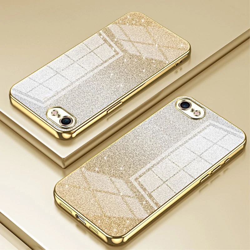 Kryt na iPhone 7 / 8 / SE ( 2020 / 2022 ) Glitter zlatý