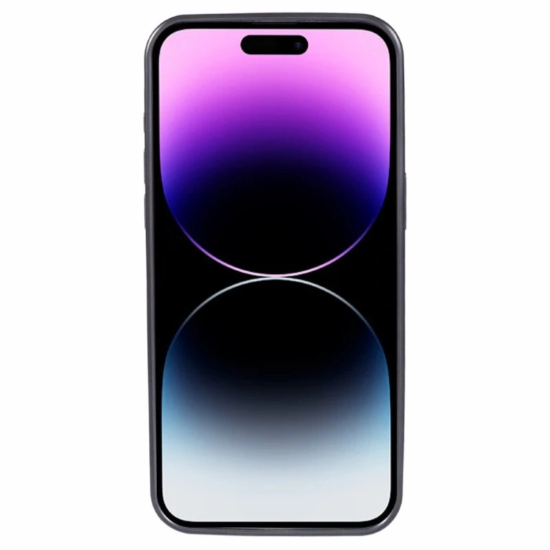 Kryt na iPhone 14 Pro gumový s podporou MagSafe černý