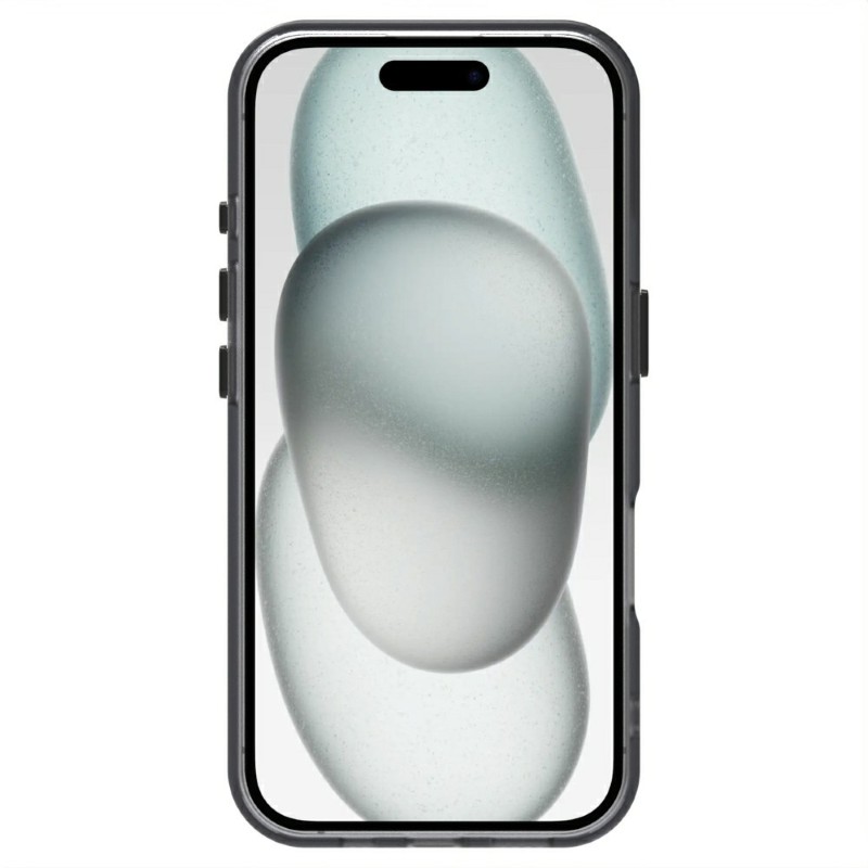 Kryt na iPhone 16 gumový Candy (podpora MagSafe) černý