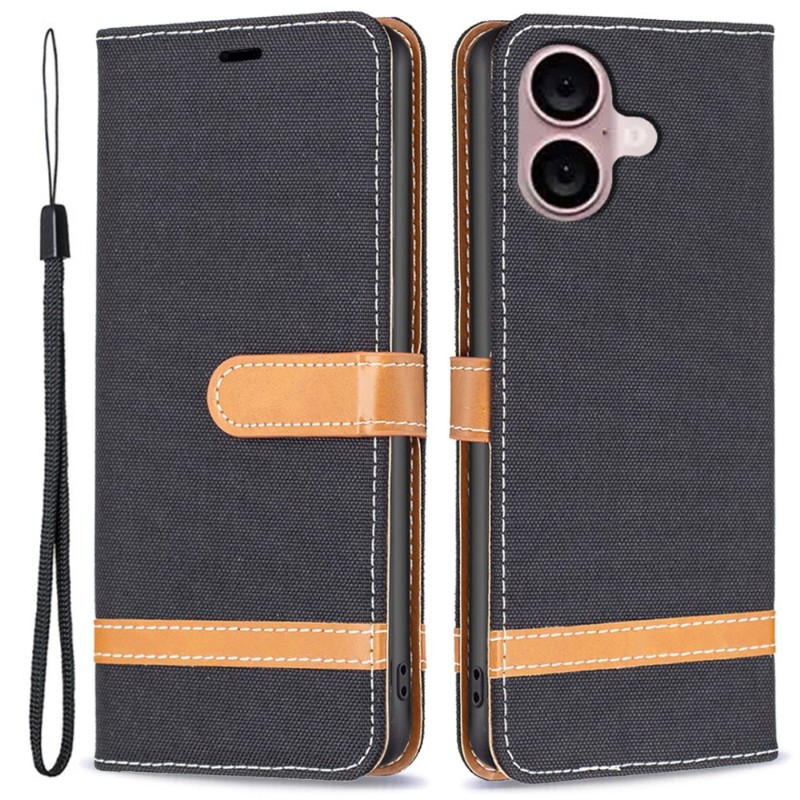 Pouzdro pro iPhone 16 Jeans černé