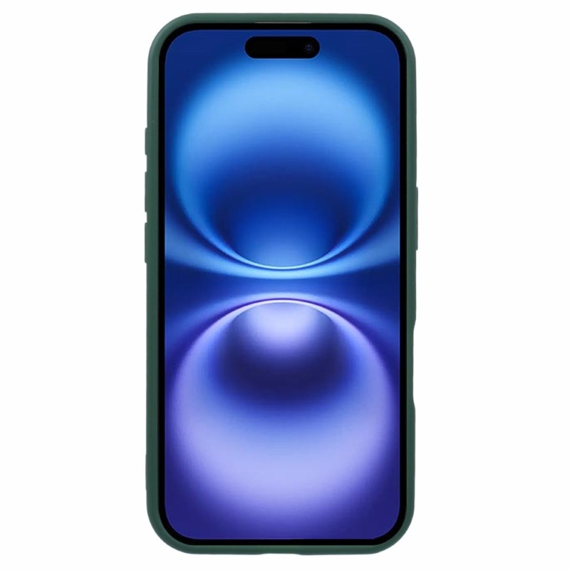 Kryt na iPhone 16 matný s podporou MagSafe zelený