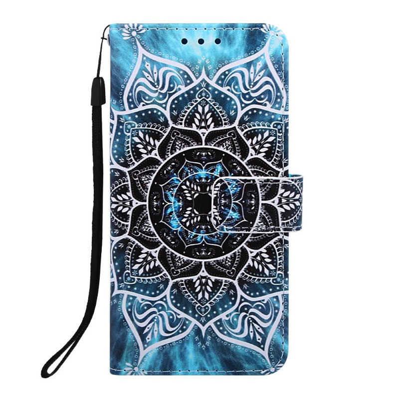 Pouzdro pro iPhone 11 Mandala modré