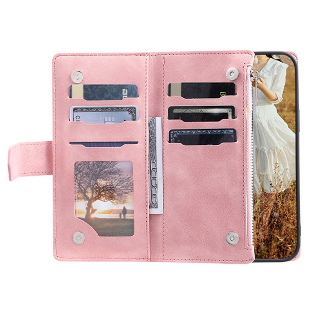 Pouzdro pro iPhone 14 Pro Max Luxury Double Layer růžové