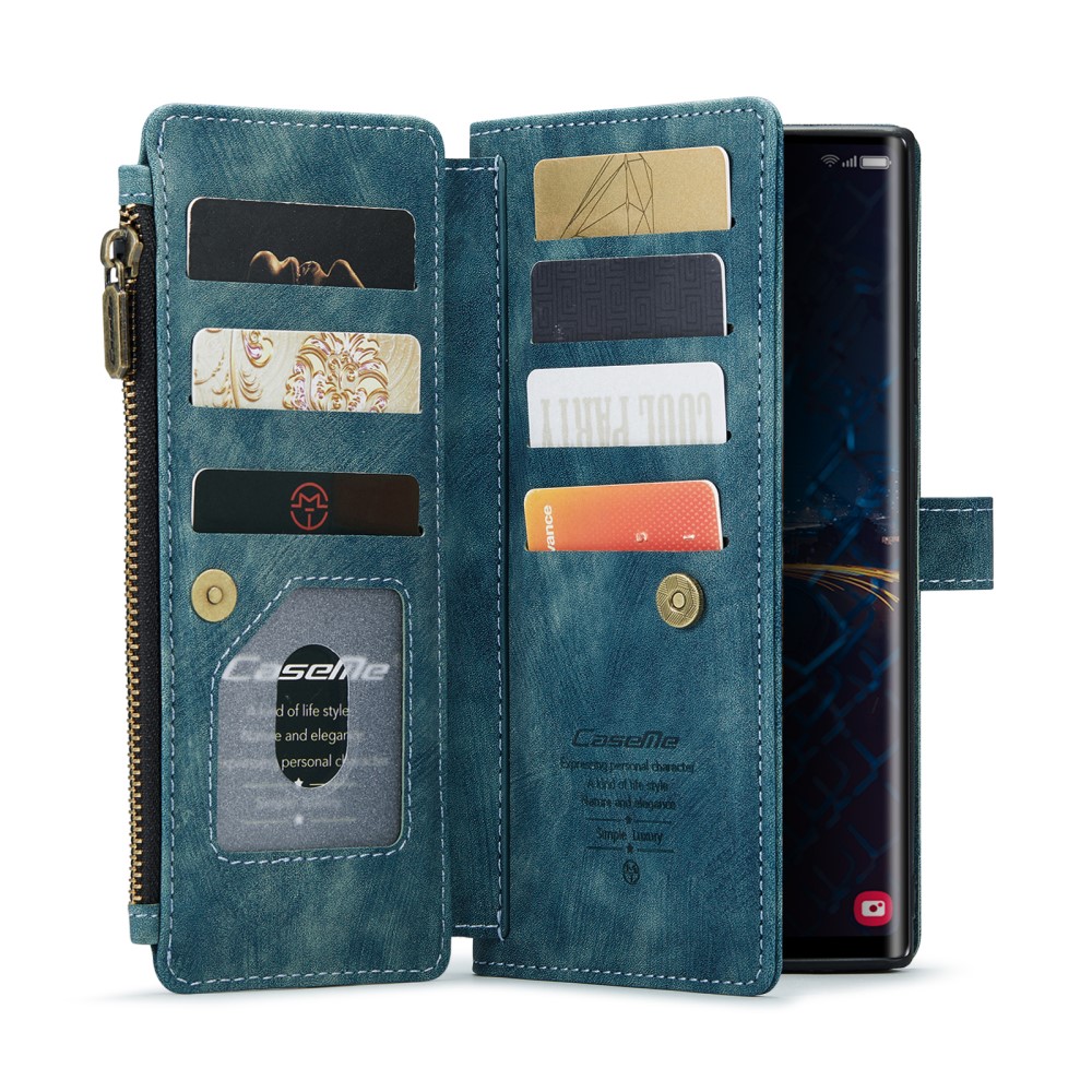 Pouzdro na Samsung Galaxy S25 Ultra CASEME Deluxe modré