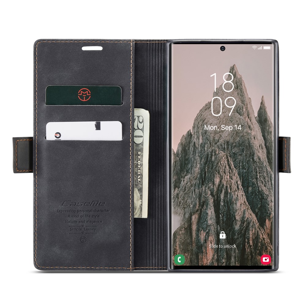 Pouzdro na Samsung Galaxy S25 Ultra CASEME černé