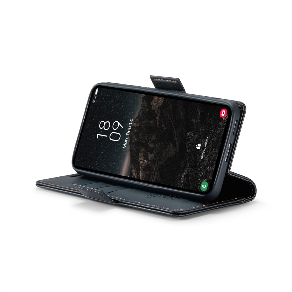 Pouzdro na Samsung Galaxy S25 CASEME smooth černé