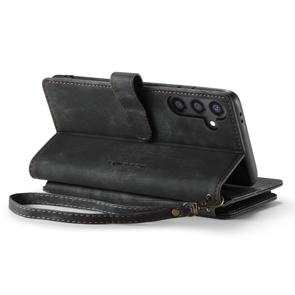 Pouzdro na Samsung Galaxy S25 CASEME Deluxe černé