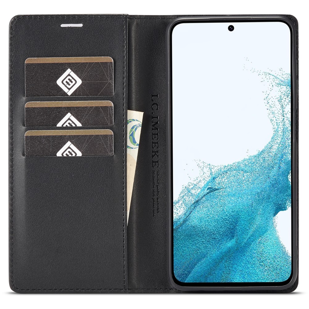 Pouzdro na Samsung Galaxy S25 LC.IMEEKE Carbon vertical