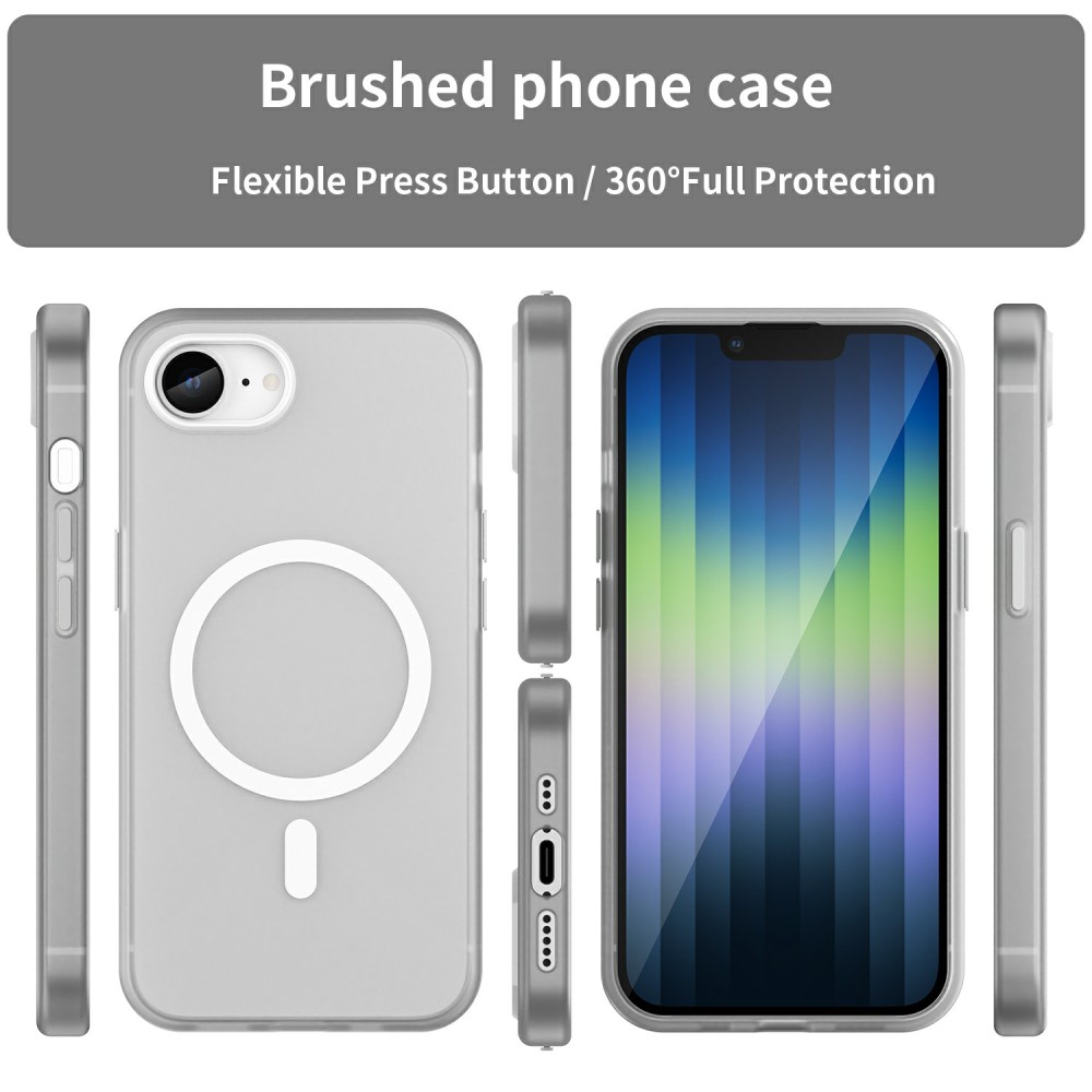 Kryt na iPhone 16E Candy s podporou MAGSAFE bílý