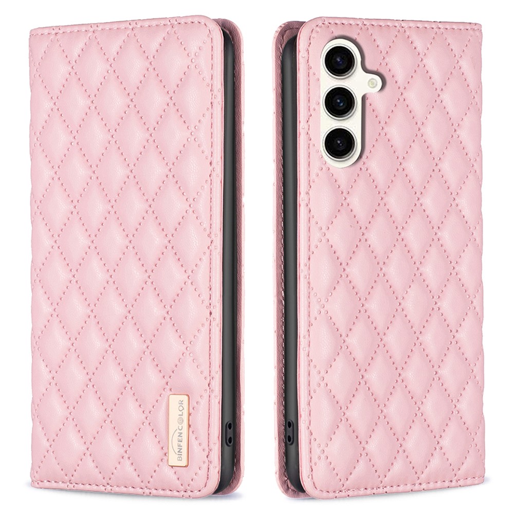 Pouzdro na Samsung Galaxy S24 FE Binfen růžové