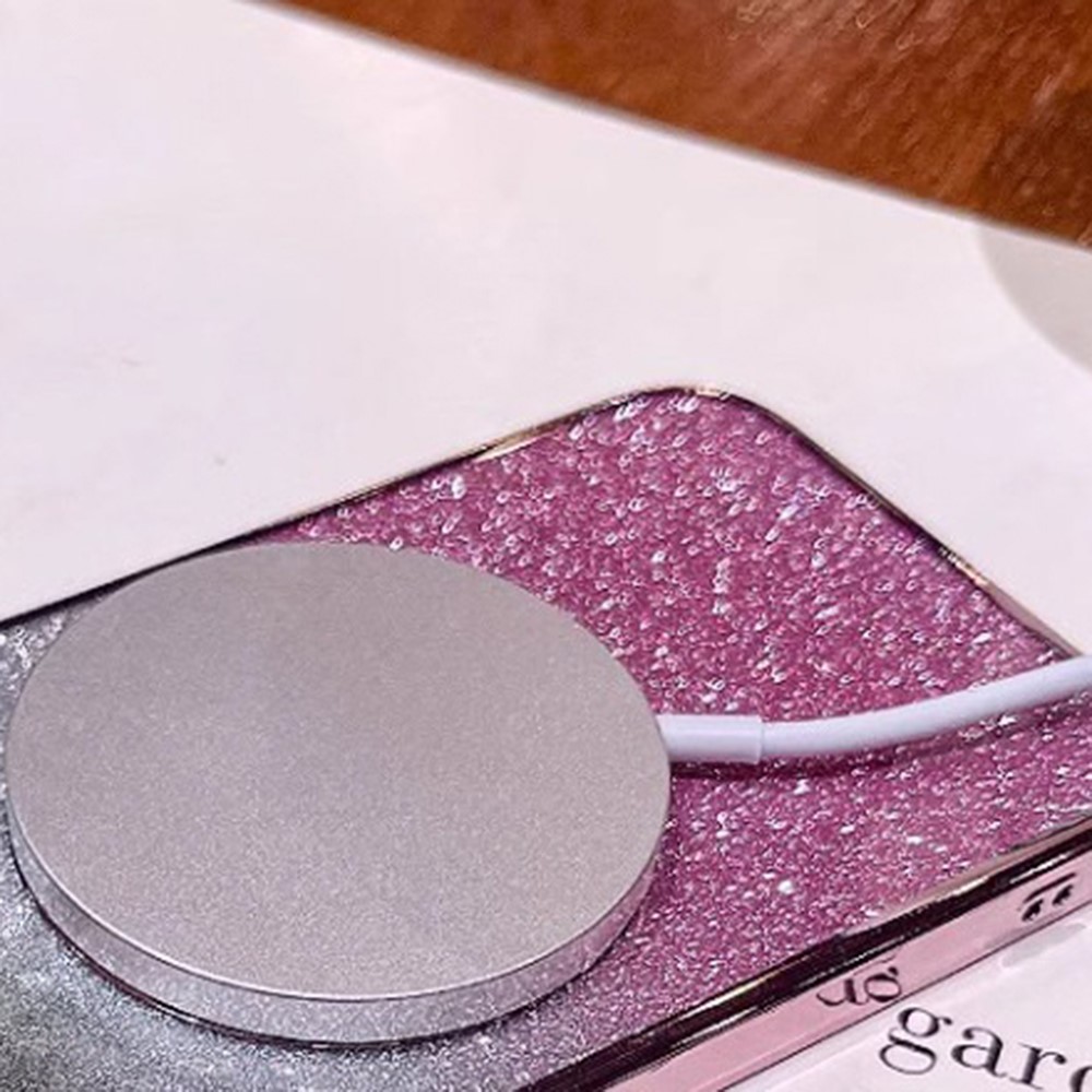 Kryt na Samsung Galaxy S23 FE Glitter Magsafe stříbrný