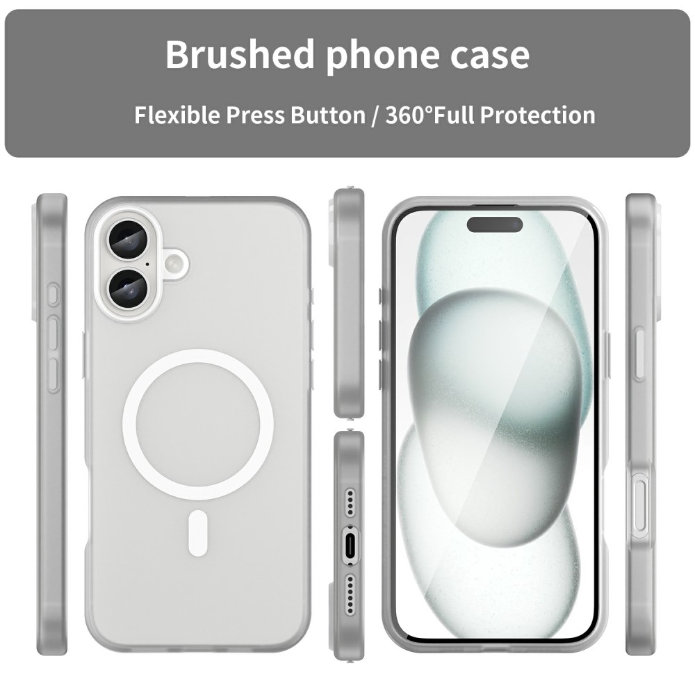 Kryt na iPhone 16 Plus Candy s podporou MAGSAFE bílý