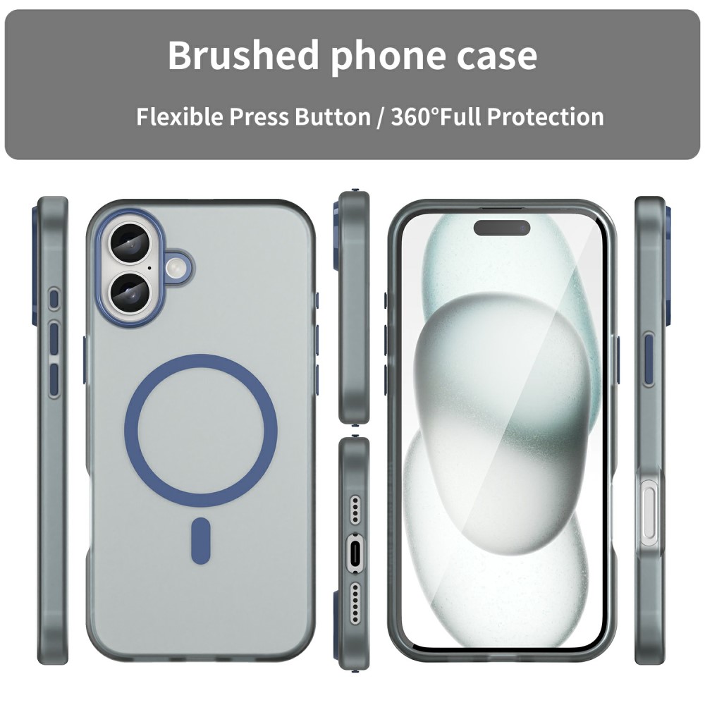 Kryt na iPhone 16 Plus Candy s podporou MAGSAFE tmavě modrý