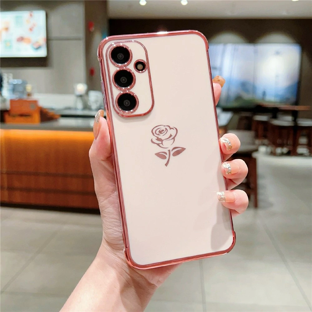 Kryt na Samsung Galaxy S25 růže růžový