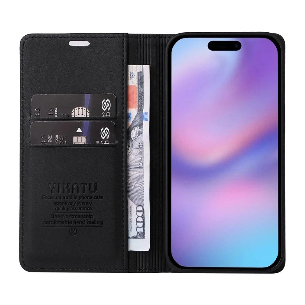 Pouzdro na iPhone 17 Yikatu černé