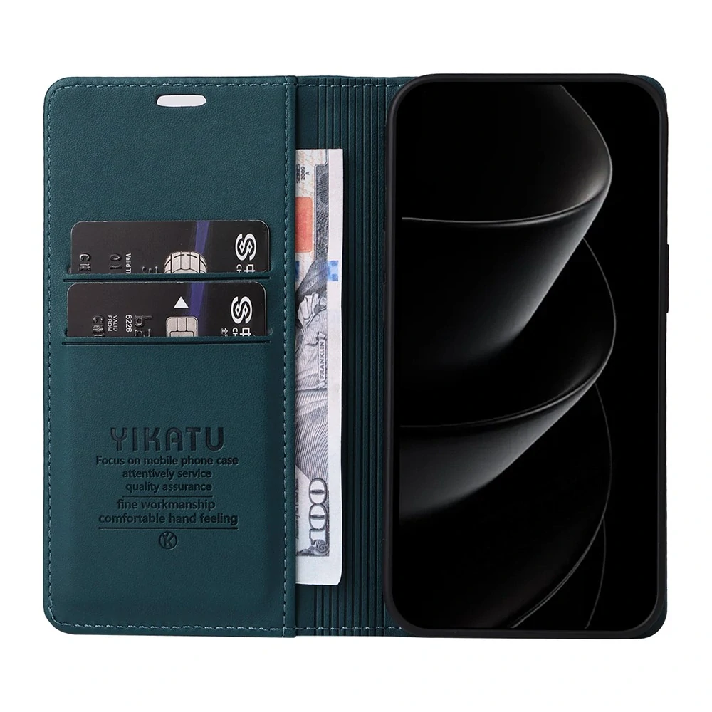 Pouzdro na iPhone 17 Pro Max Yikatu modré