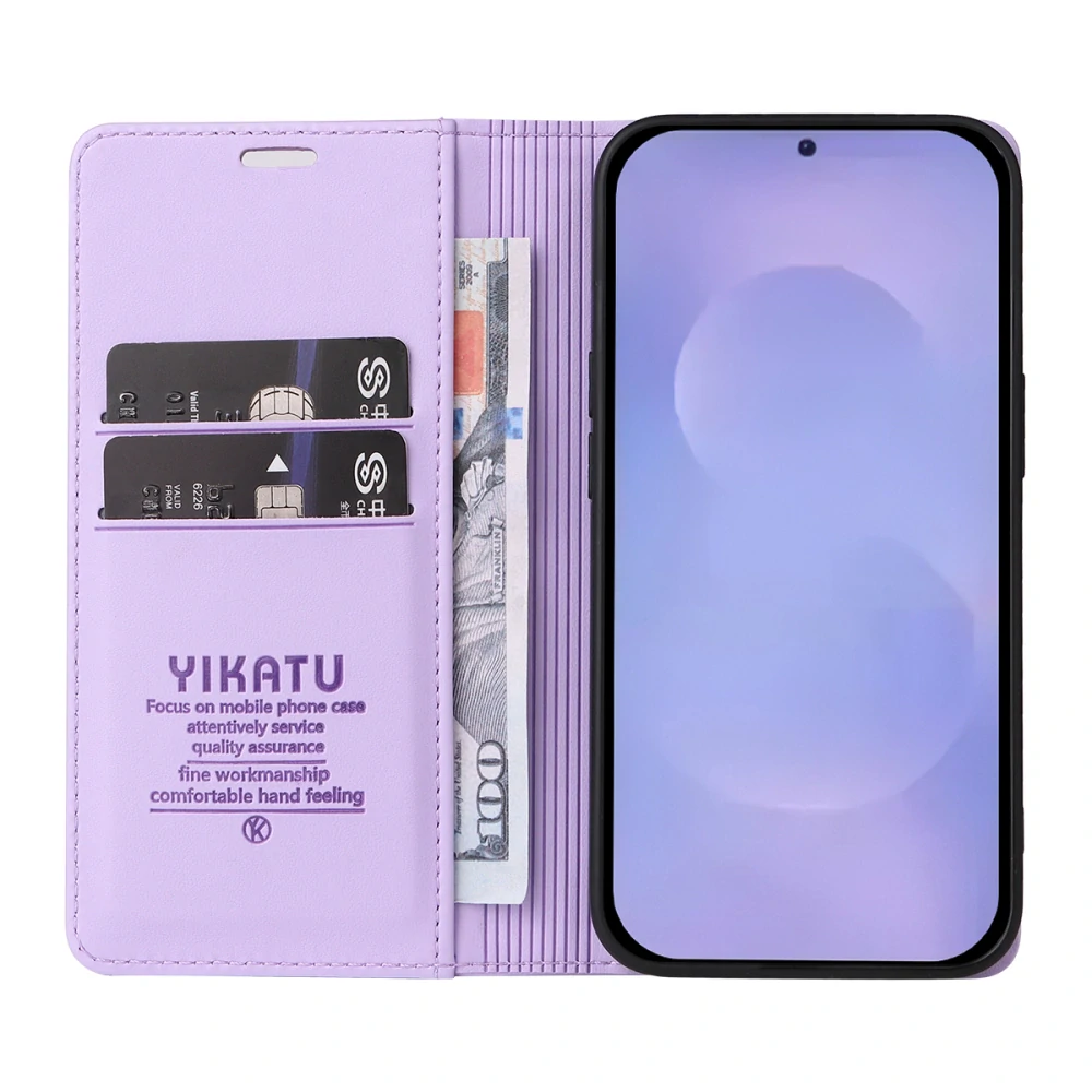 Pouzdro na Samsung Galaxy S26 Yikatu fialové