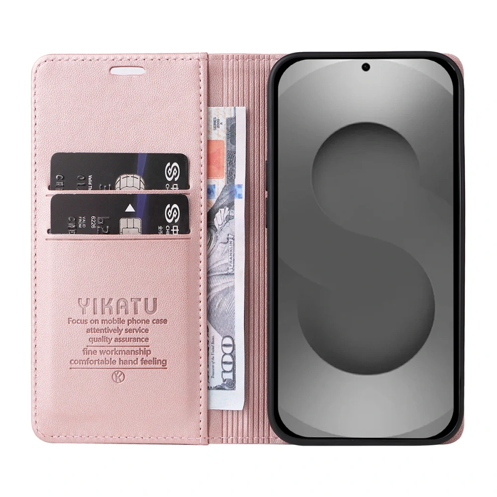 Pouzdro na Samsung Galaxy S26 Ultra Yikatu růžové
