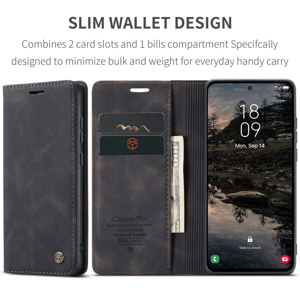 Pouzdro na Samsung Galaxy S25 FE CASEME černé