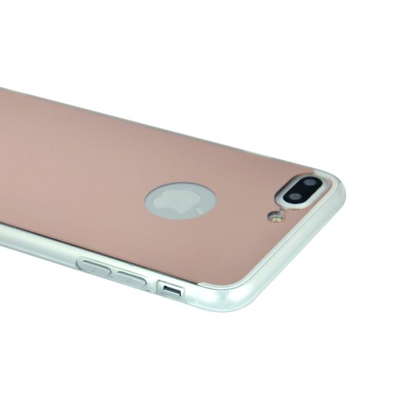 Kryt na iPhone 7 Plus / 8 Plus zrcadlový růžový
