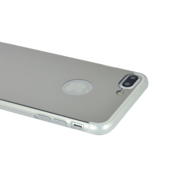 Kryt na iPhone 7 Plus / 8 Plus zrcadlový stříbrný