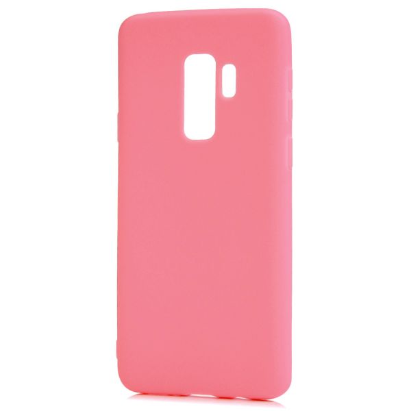 Kryt na Samsung Galaxy S9 Plus gumový růžový