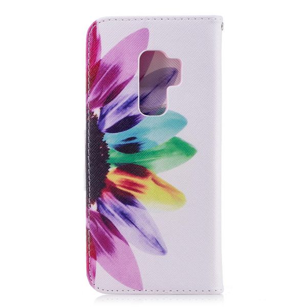 Pouzdro pro Samsung Galaxy S9 Rainbow flower
