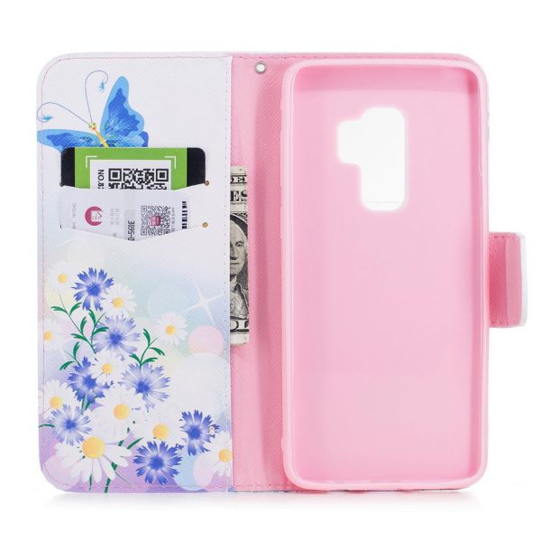 Pouzdro pro Samsung Galaxy S9 Motýli bílé