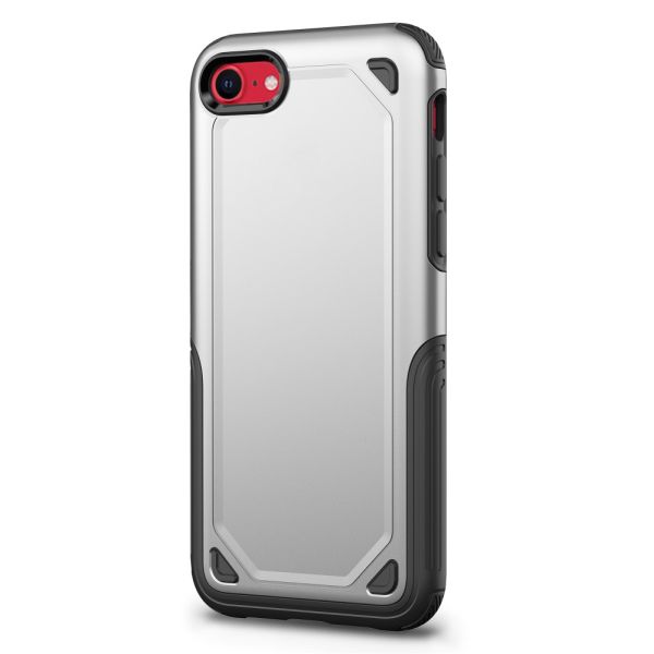 Kryt na iPhone 7 / 8 / SE ( 2020 / 2022 ) odolný Rugged stříbrný