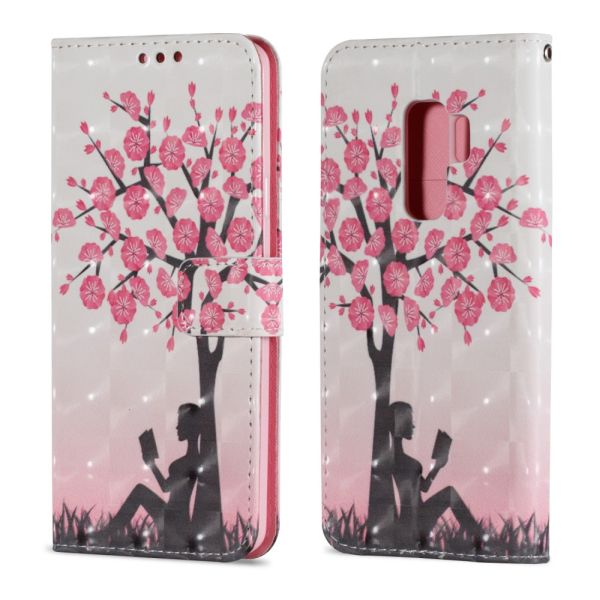 Pouzdro pro Samsung Galaxy S9 Plus Plum Tree růžové