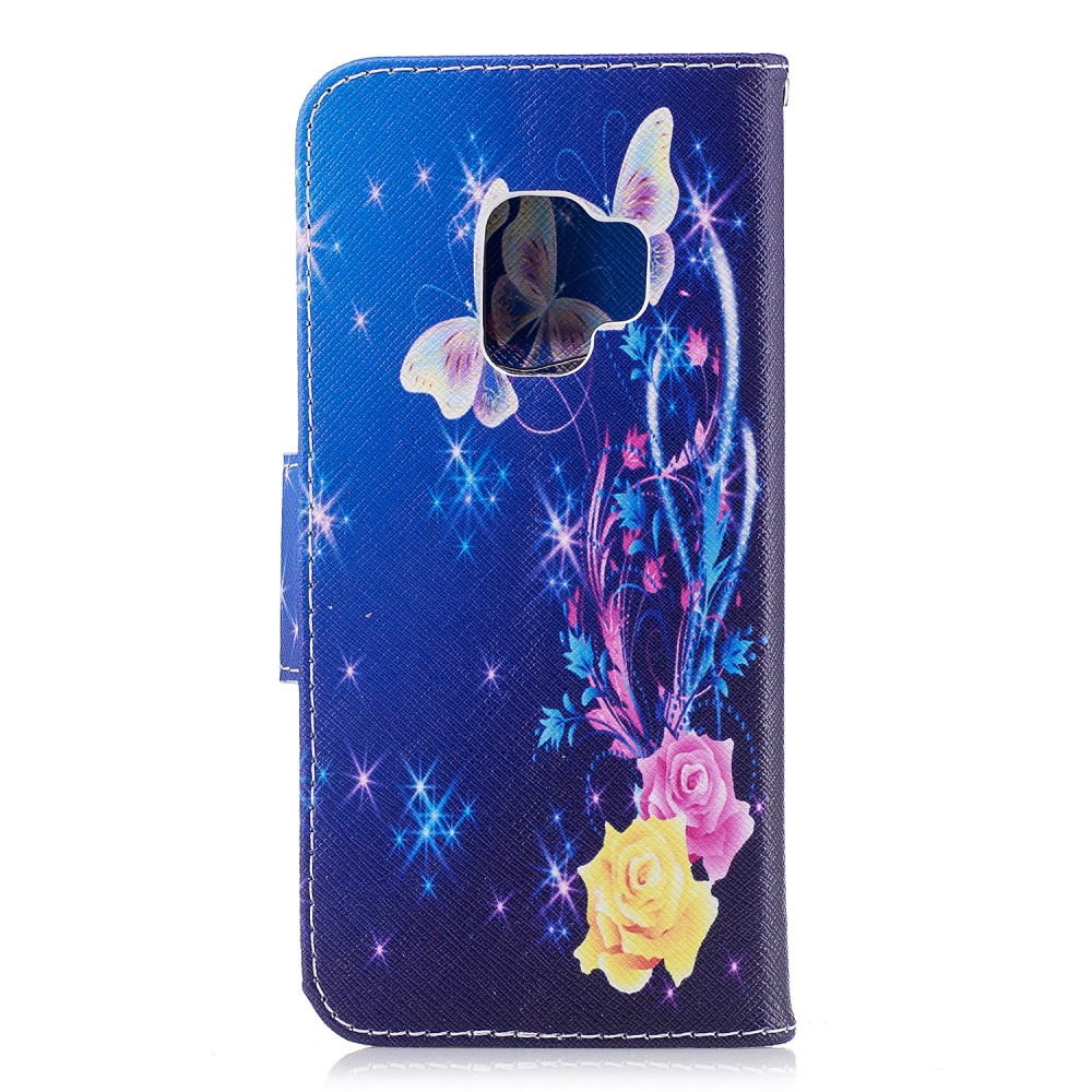Pouzdro pro Samsung Galaxy S9 Motýl modré