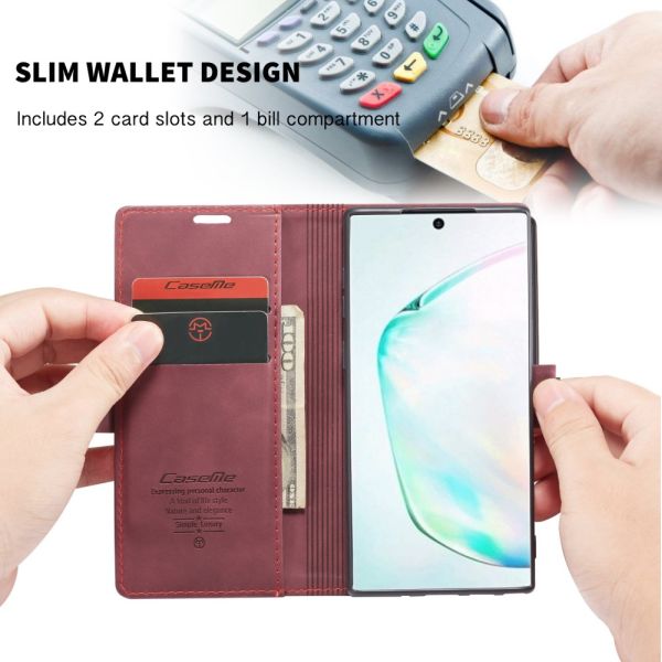 Pouzdro na Samsung Galaxy Note 10 CASEME červené