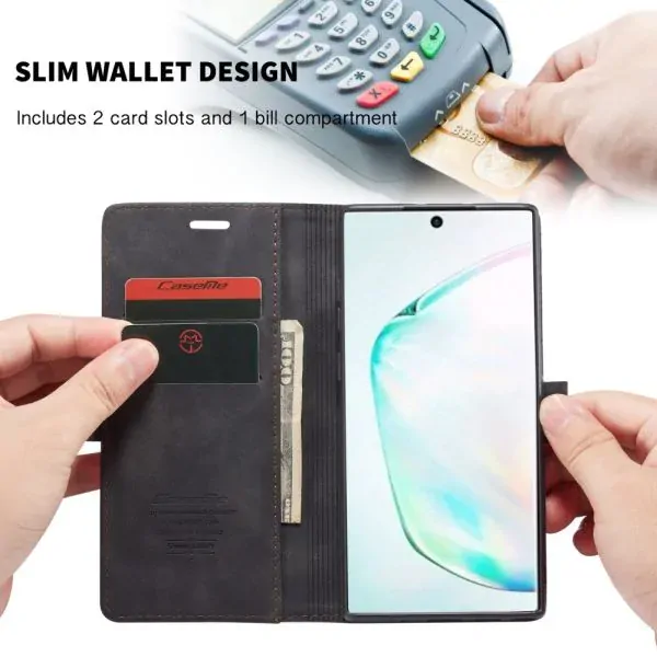 Pouzdro na Samsung Galaxy Note 10 Plus CASEME černé