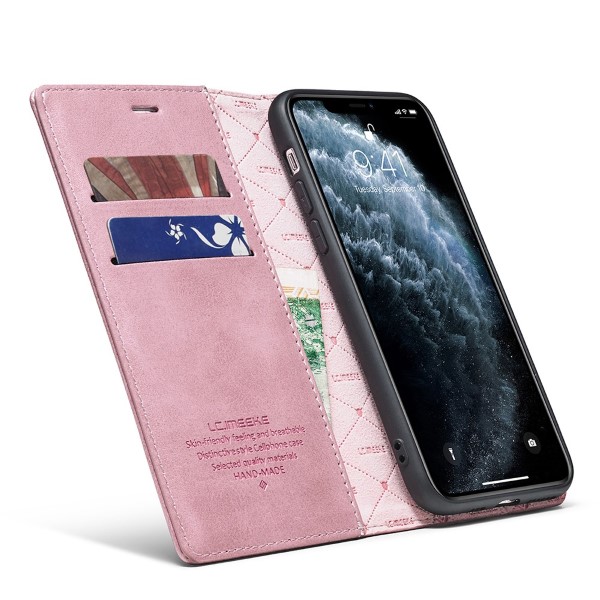 Pouzdro LC.IMEEKE pro iPhone 11 Pro růžové