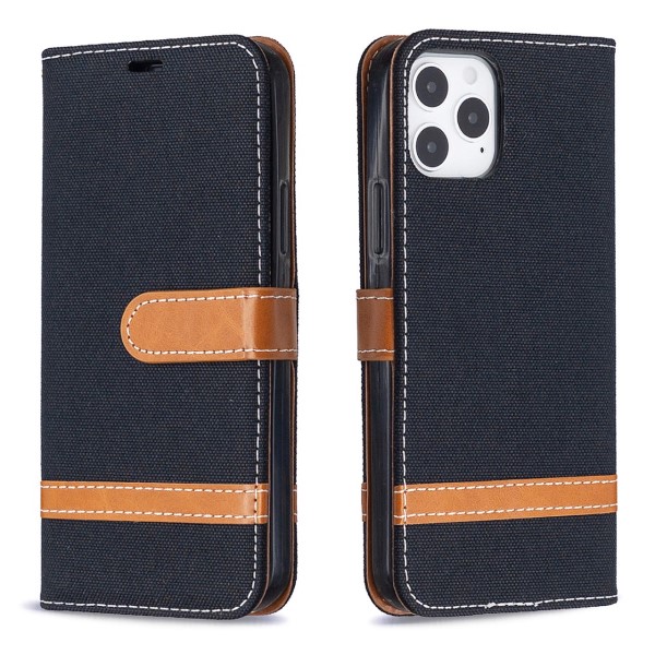 Pouzdro pro iPhone 12 / 12 Pro Jeans černé