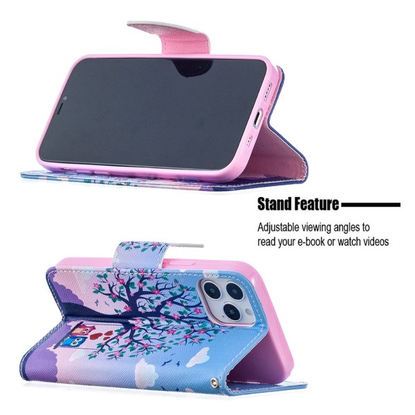 Pouzdro pro iPhone 12 / 12 Pro Strom barevné