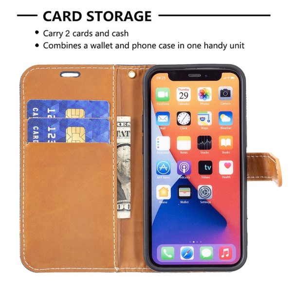 Pouzdro pro iPhone 13 Jeans modré