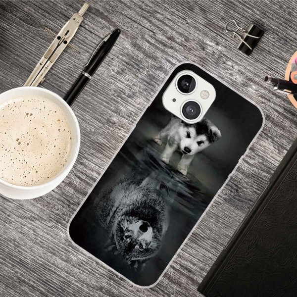 Kryt na iPhone 14 Štěně