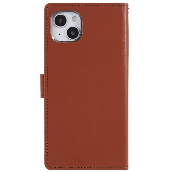 MERCURY iPhone 14 pouzdro RICH DIARY hnědé