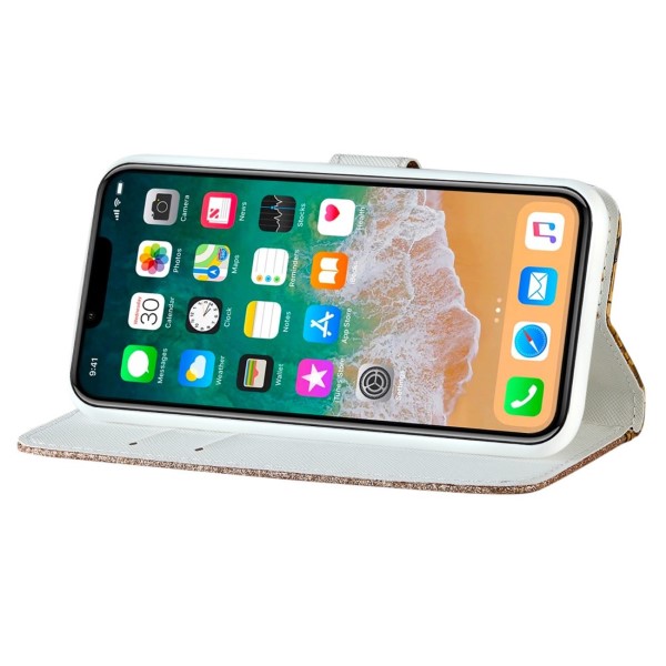 Pouzdro pro iPhone 14 Glitter zlaté
