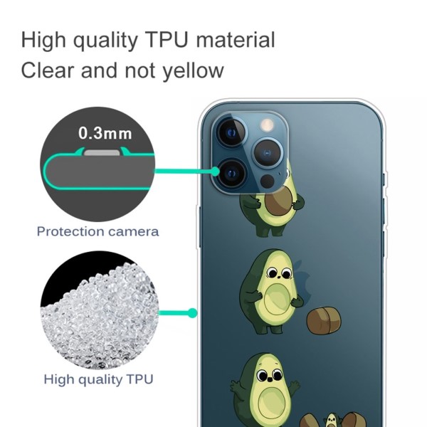 Kryt na iPhone 14 Pro Avokádo