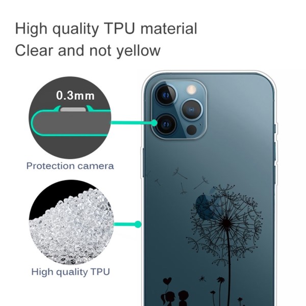 Kryt na iPhone 14 Pro Pampeliška