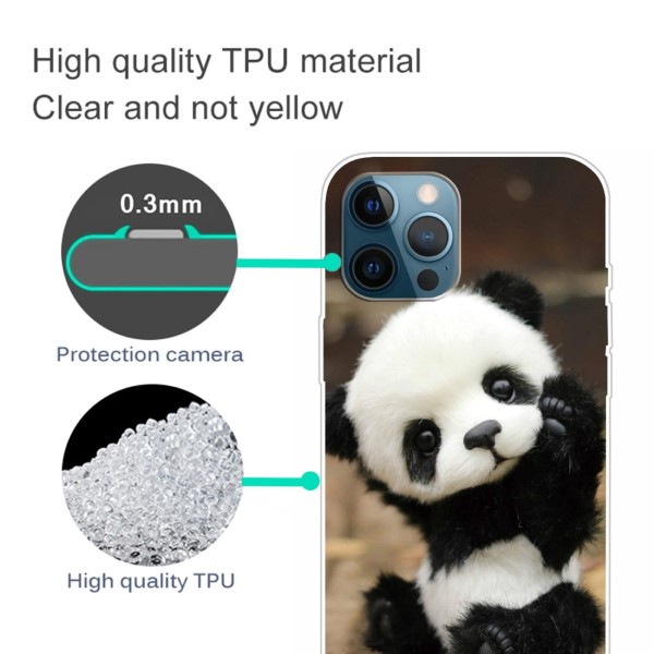 Kryt na iPhone 14 Pro panda