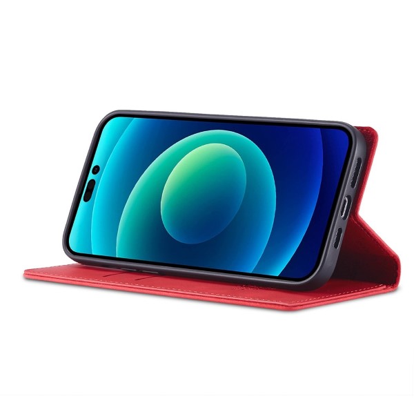 Pouzdro LC.IMEEKE pro iPhone 14 Pro červené