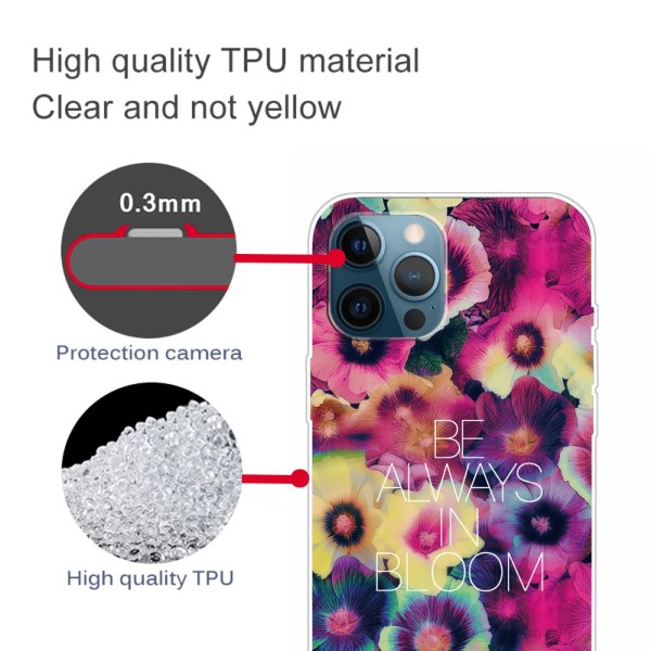 Kryt na iPhone 13 Pro Kytky barevý