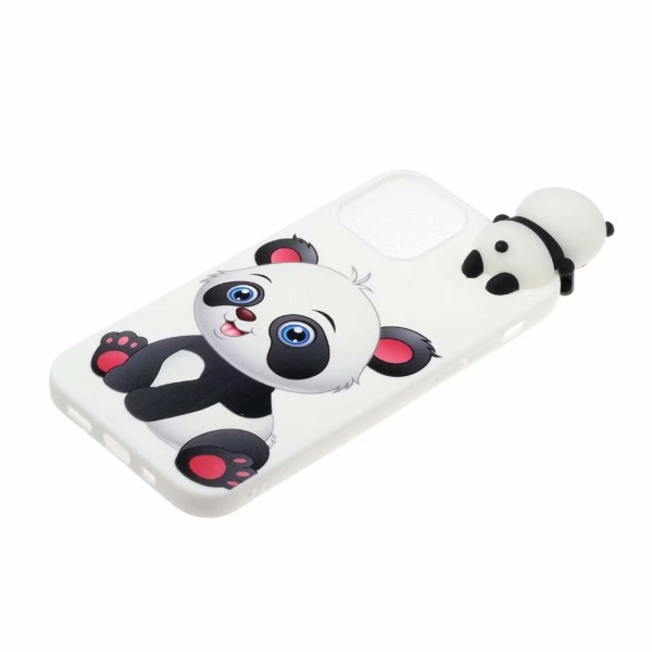 Kryt iPhone 13 Pro 3D panda bílý