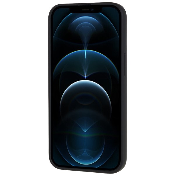 Kryt na iPhone 12 Pro Max gumový černý