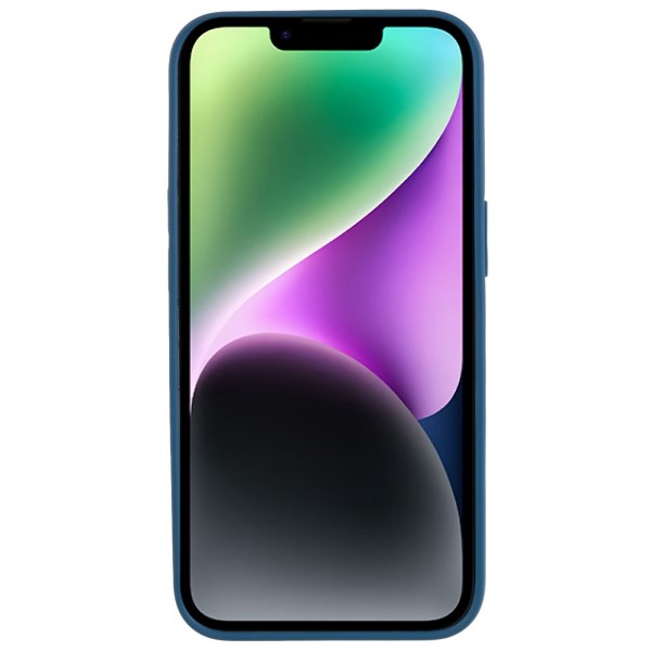 Kryt na iPhone 14 Plus gumový modrý